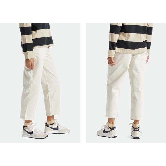 NWT Free People Brixton Vancouver Pants - 28 - Neutral Utility, Oversize, Scandi - Picture 3 of 13